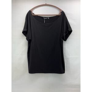 NWT Black Aifer XL t-shirt with cuff sleeves